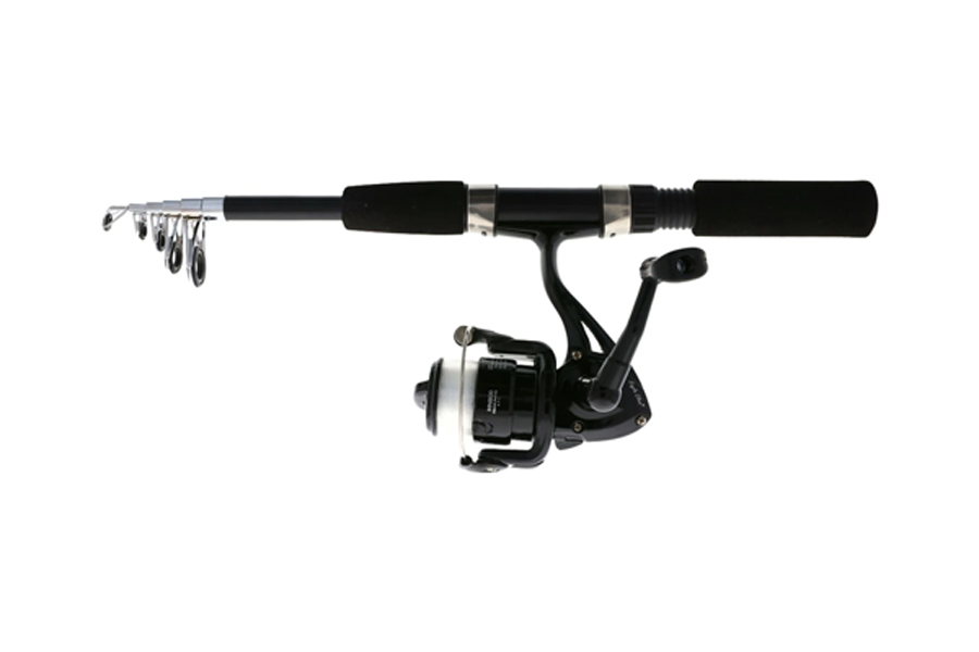 Eagle Claw Pack-It Spinning Combo 56 Telescopic - Black