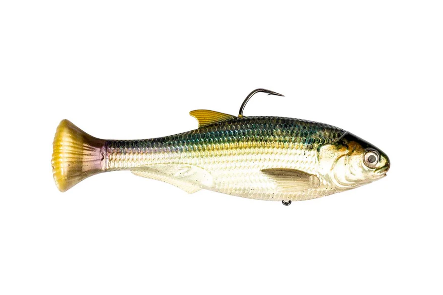 Z Man Fishing Products Shadtron Line Through Fast Sinking Swimbait - 4.5 Inch