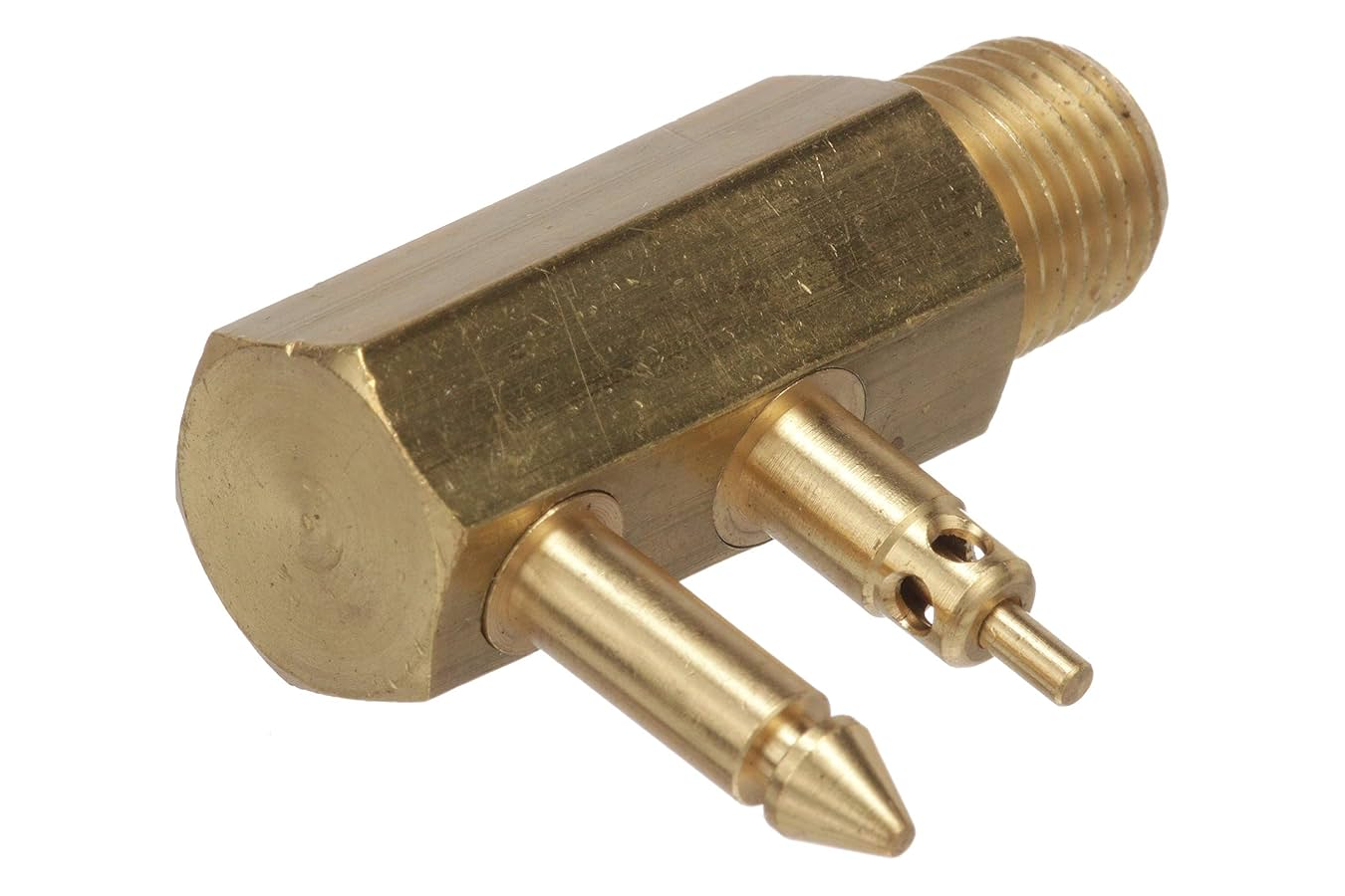 Seachoice Fuel Connector Fits BRP/Evinrude/Johnson Deluxe Brass