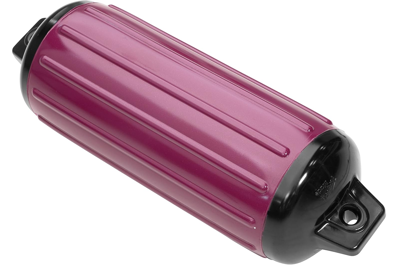 Taylor Made Super Gard Inflatable Vinyl Boat Fender 6.5 x 22 inch - Cranberry