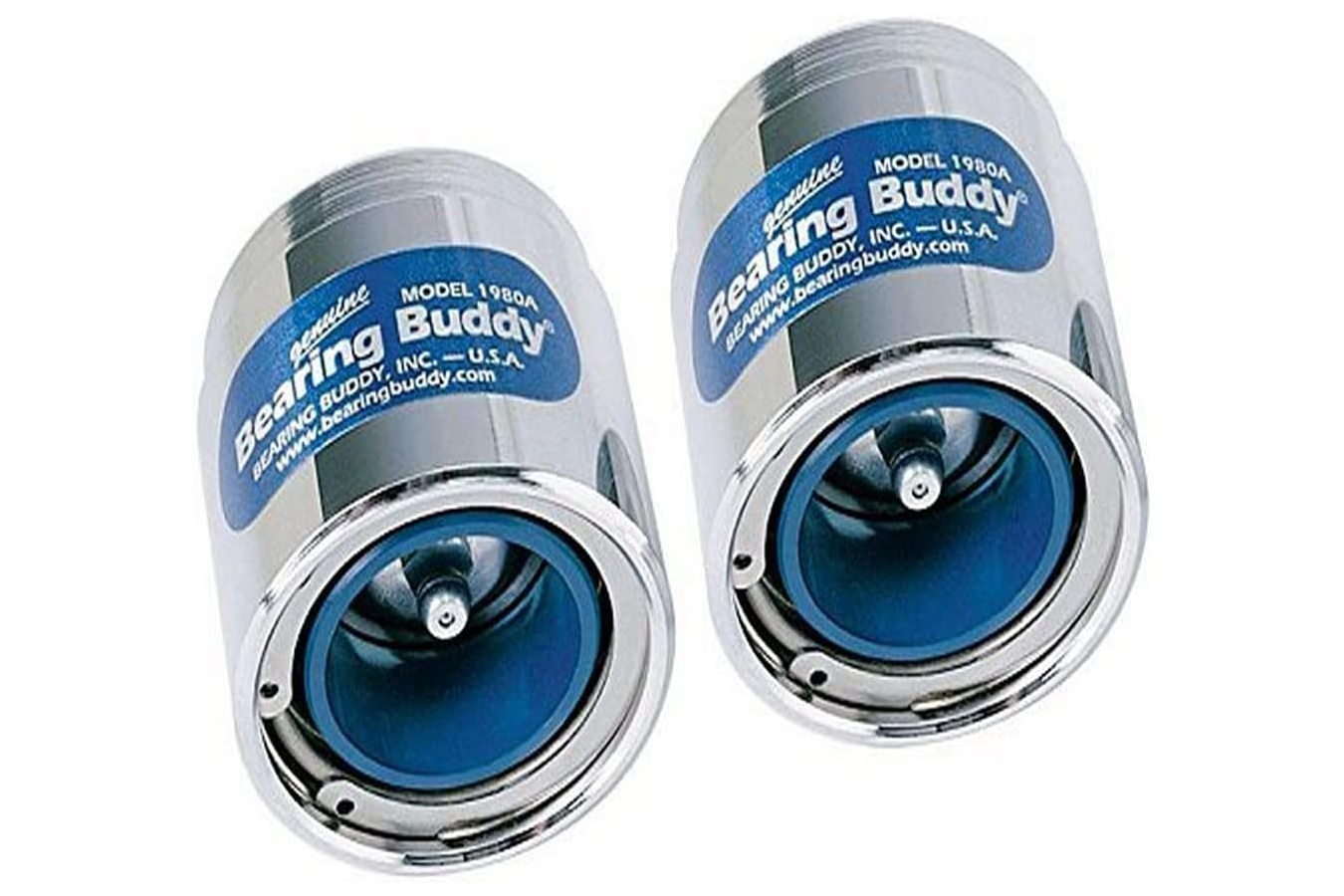 Bearing Buddy Bearing Buddy Chrome Bearing Protector with Level Indicator