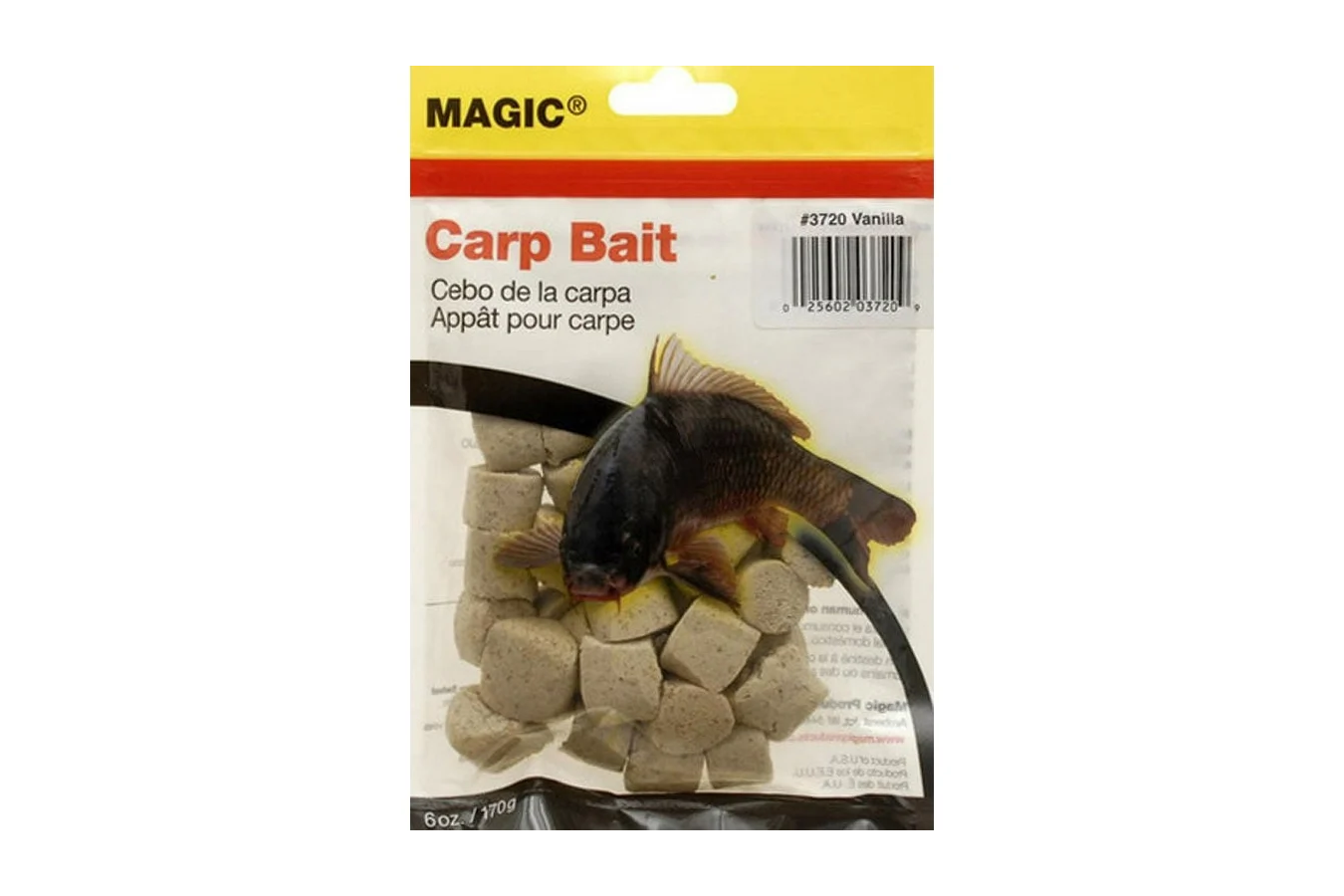 Magic Bait Carp Bait 6oz - White/Vanilla