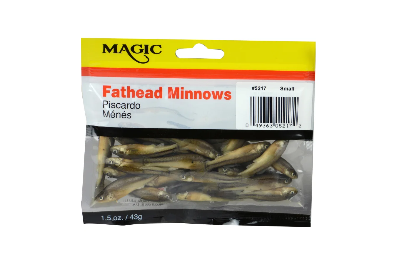 Magic Bait Fathead Minnows - Small: 1.5' - 2' - Natural