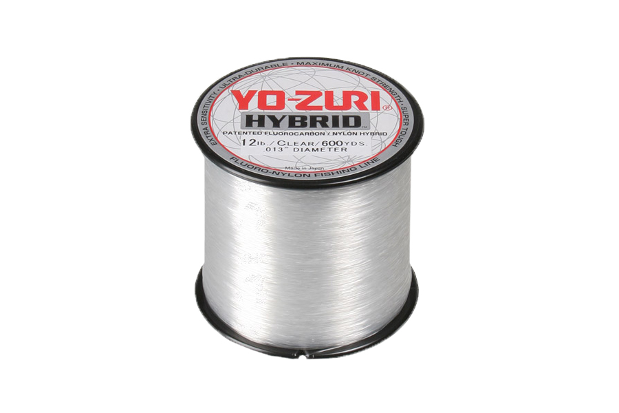 Yozuri Hybrid 600 Yard Fluorocarbon Fishing Line - Clear
