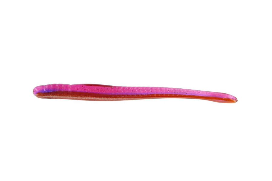 Roboworm Fat Straight Tail 6 Inch Red Crawler 6 Inch