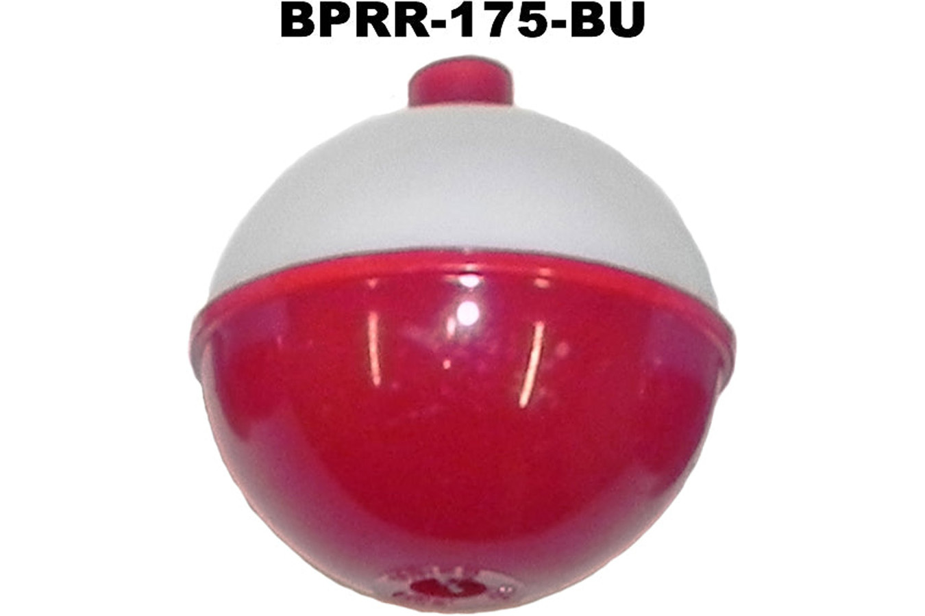 K And E Riound Red/White Bobbers 1.75 Inch  - 12 Pack