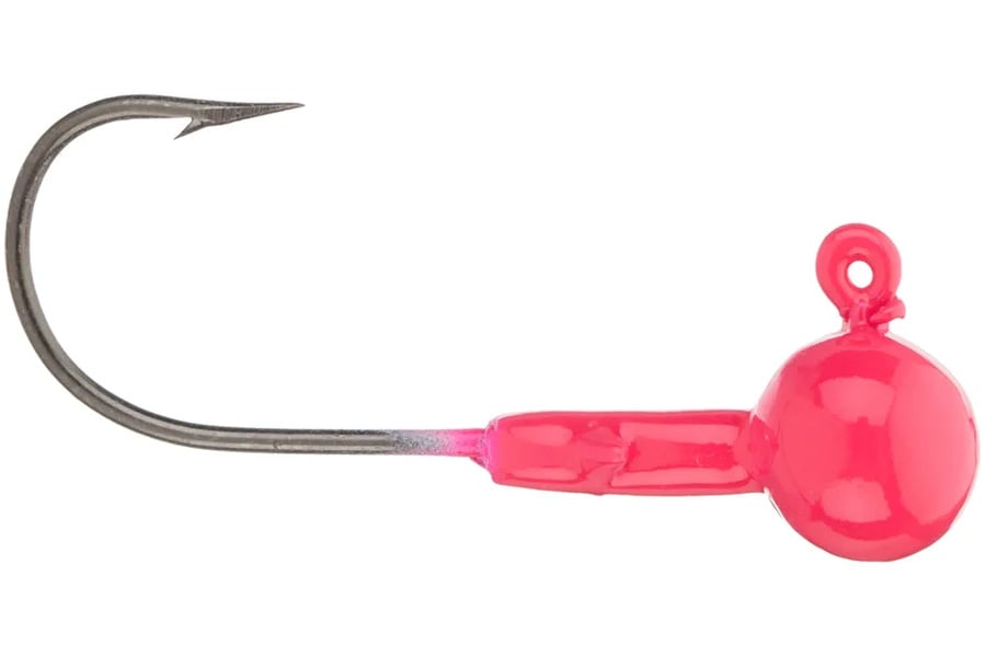 Crappie Magnet Double Cross Jig Head - Pink 1/32 oz