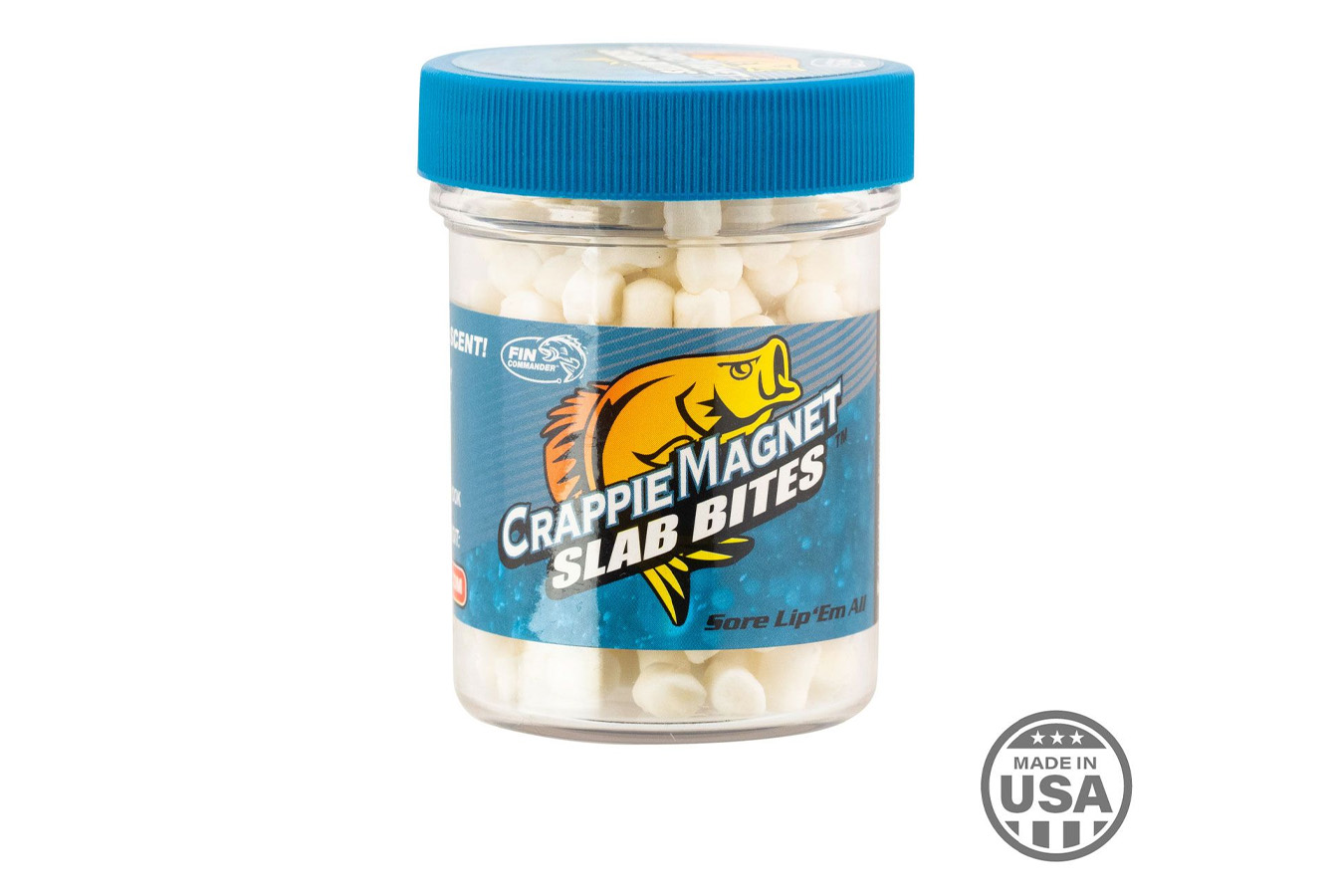 Crappie Magnet Slab Bites - White