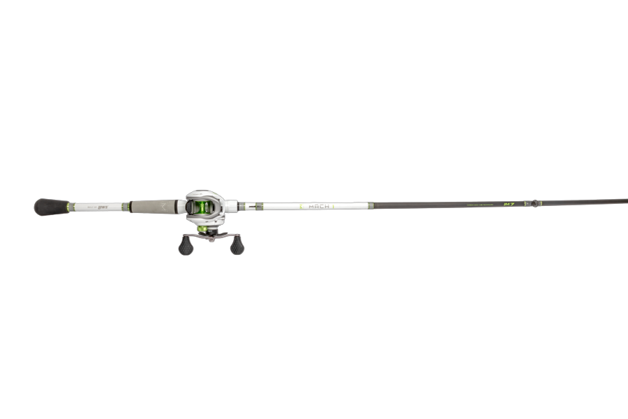 Lew's MACH 1 7 ft 2 in Medium Heavy Fast Right Hand Baitcast Combo 1 pc