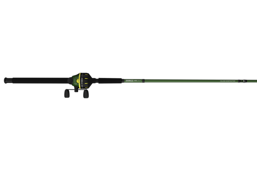 Zebco 606 Big Cat 7 ft Medium-Heavy Spincast Combo with Eagle Claw Tackle Kit