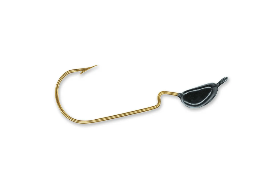 Charlie Brewers Slider Weedless Crappie Slider Head Black 