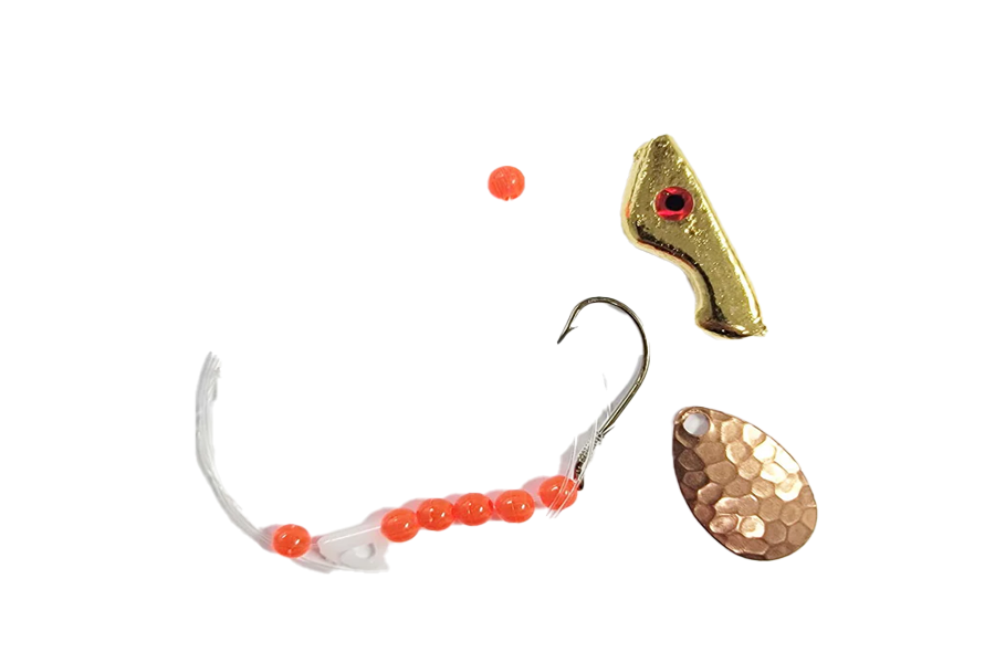Erie Dearie Weapon with #3 Hook Assorted Colors