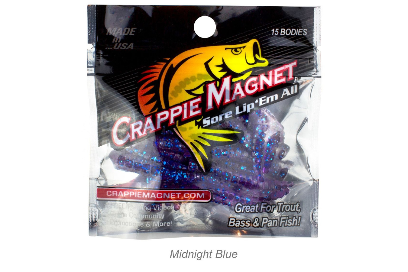 Crappie Magnet 15 Piece Body Pack - Midnight Blue