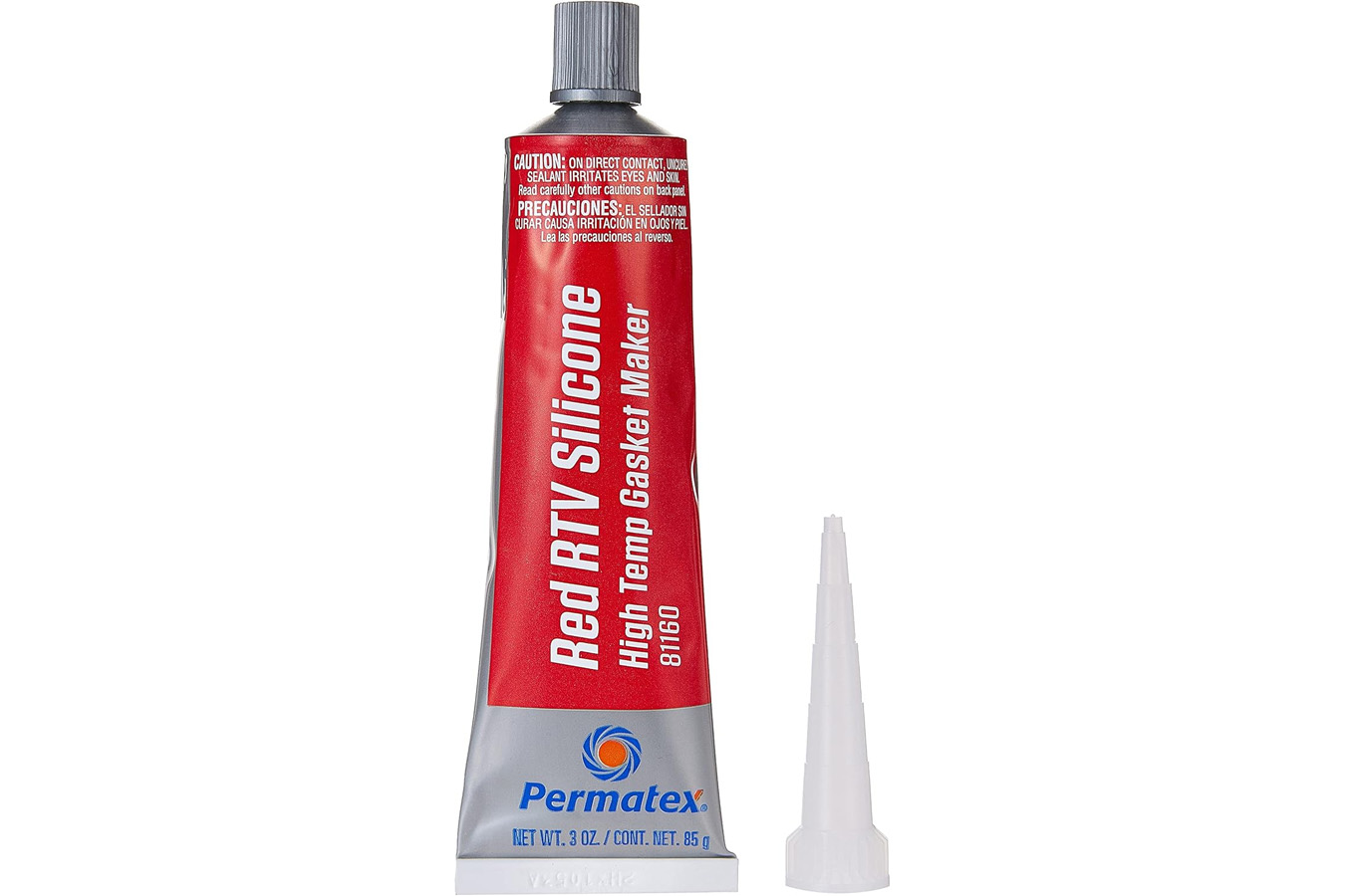 Permatex High-Temp Red RTV Silicone Gasket 3 oz