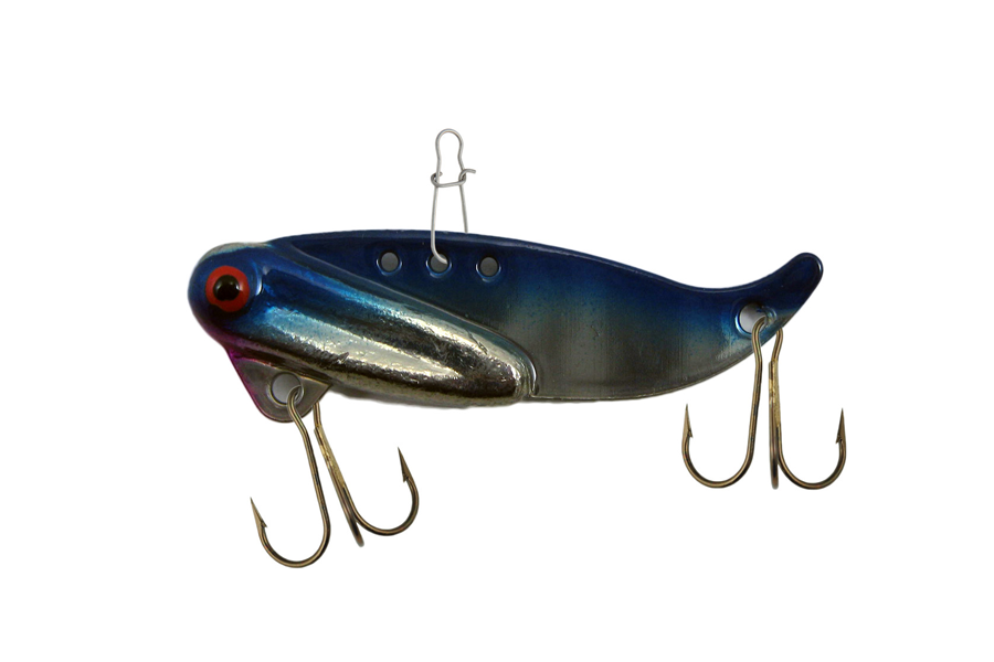 Vibe Blade Bait 3/4 oz Blue Silver