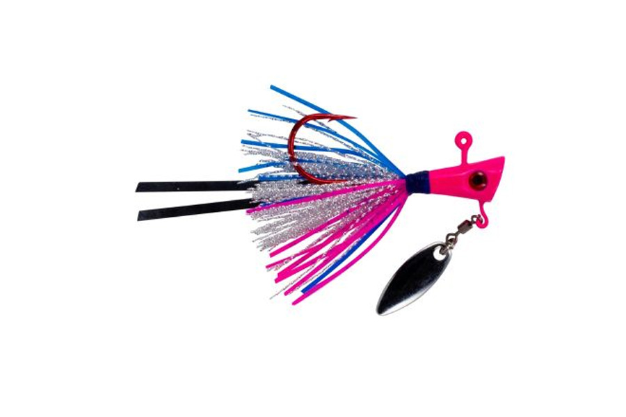 Crappie Magnet Fin Spin Pro Series 2 Piece Pack 1/8 oz Les Pink