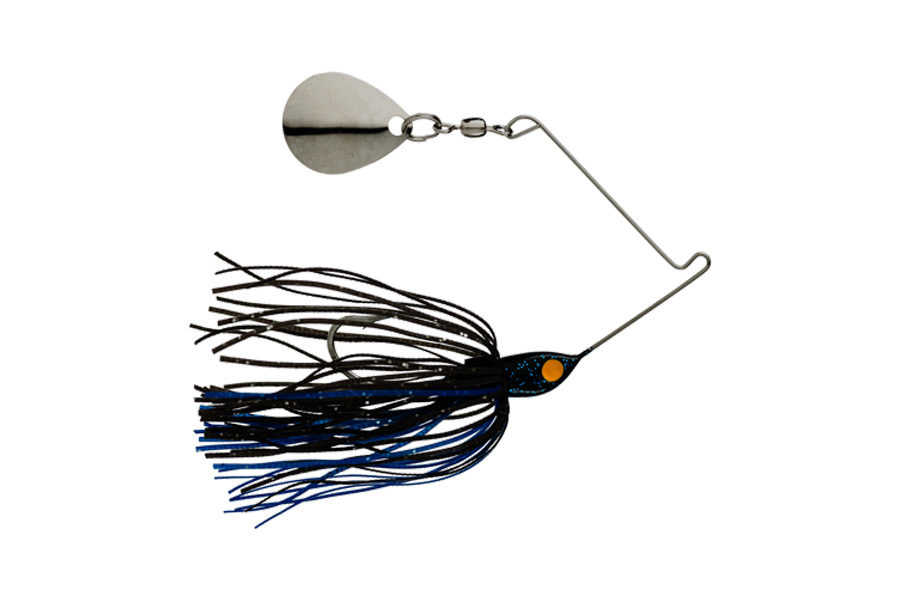 Strike King Micro-King Spinnerbait 1/16 oz Black Blue