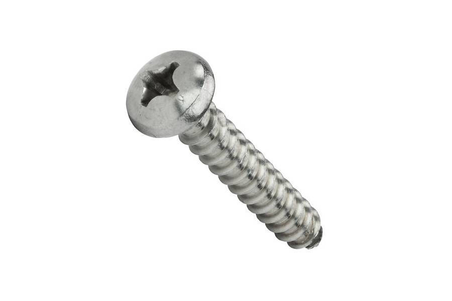 Seachoice Phillips Tapping Pan Head Screw #4x3/4in