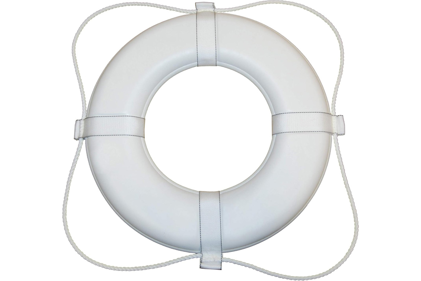 Taylor Made Vinyl Coated Foam Life Ring with White Grab Lines