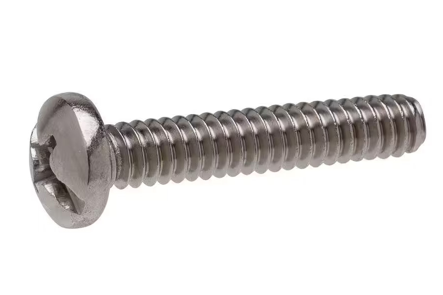 Seachoice Phillips Machine Pan Head Screws 1/4-20x3in