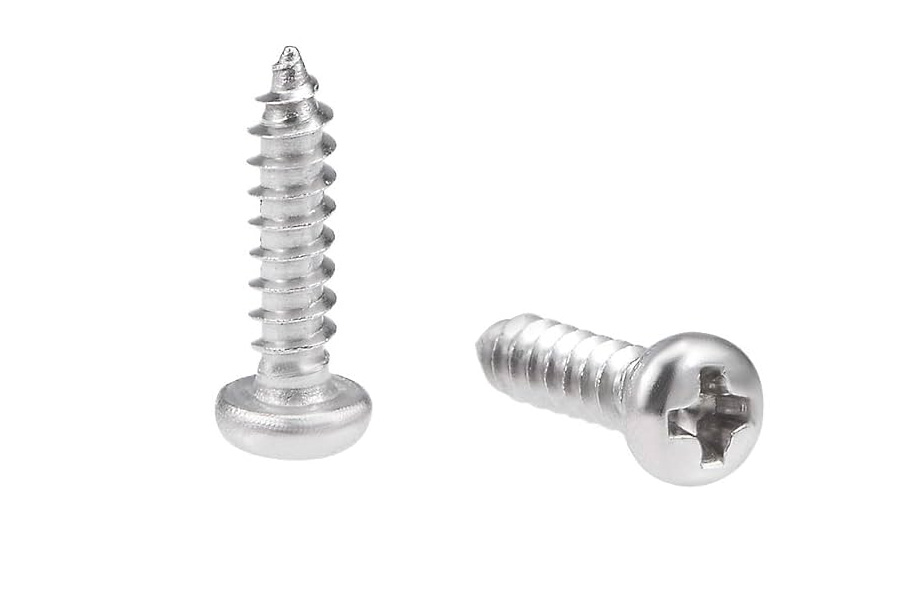 Seachoice Phillips Tapping Pan Head Screws #12x3in