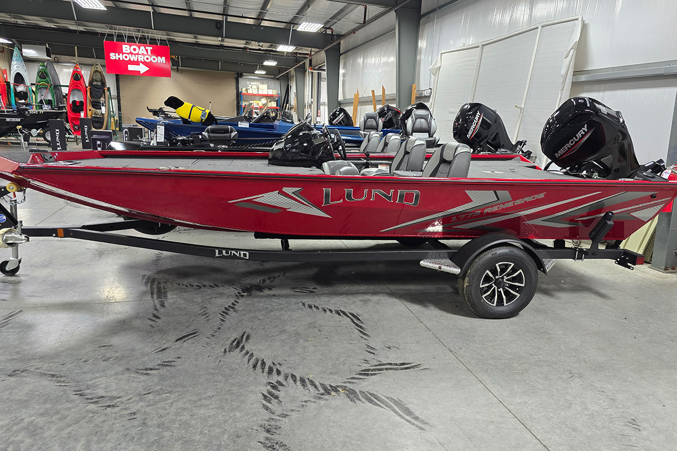 Lund Boats 2026 1775 Renegade with Mercury 60 ELPT 