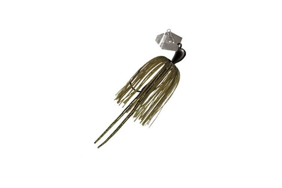 Z Man Fishing Products The Original Chatterbait Green Pumpkin Black 1/2 oz