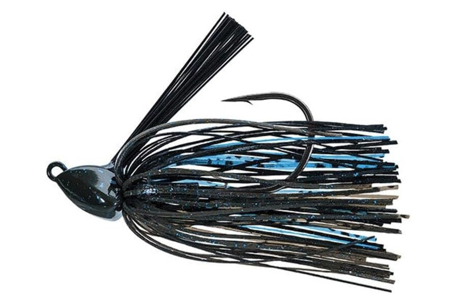 Daiwa Evergreen 3/8 oz Swim Jig - Bruised Green Pumpkin