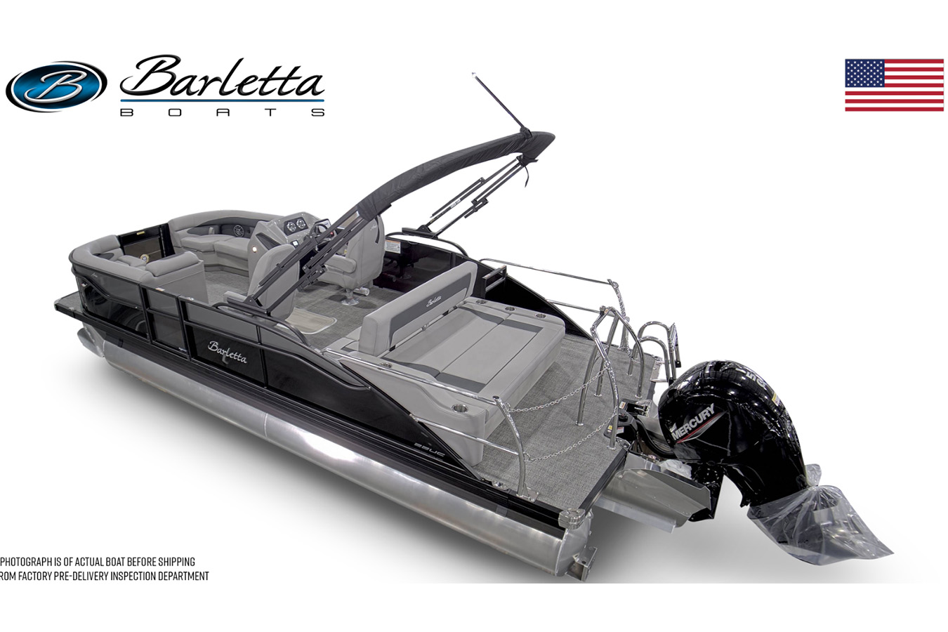 Barletta 2026 Aria 22 UC with Mercury 150 L