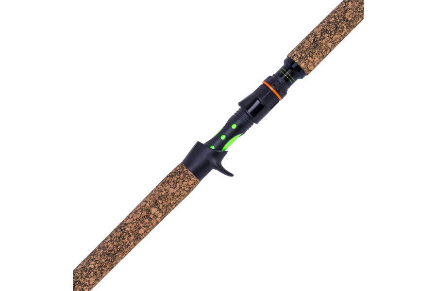 Whisker Seeker GFX2  7 Foot 6 Inch Medium Heavy Casting Catfish Rod Green