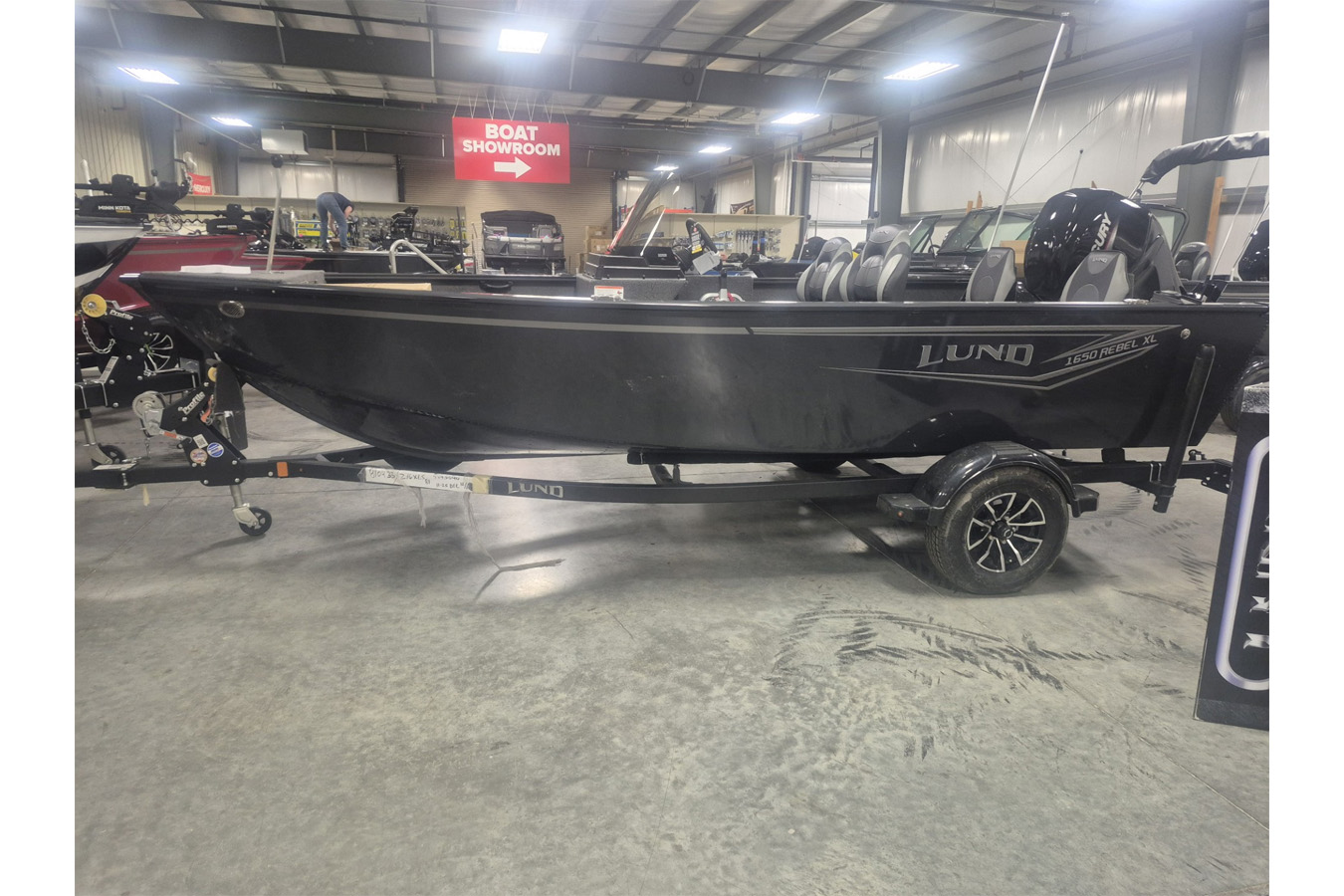 Lund 2026 1650 Rebel XL SS with Mercury 60 ELPT Engine