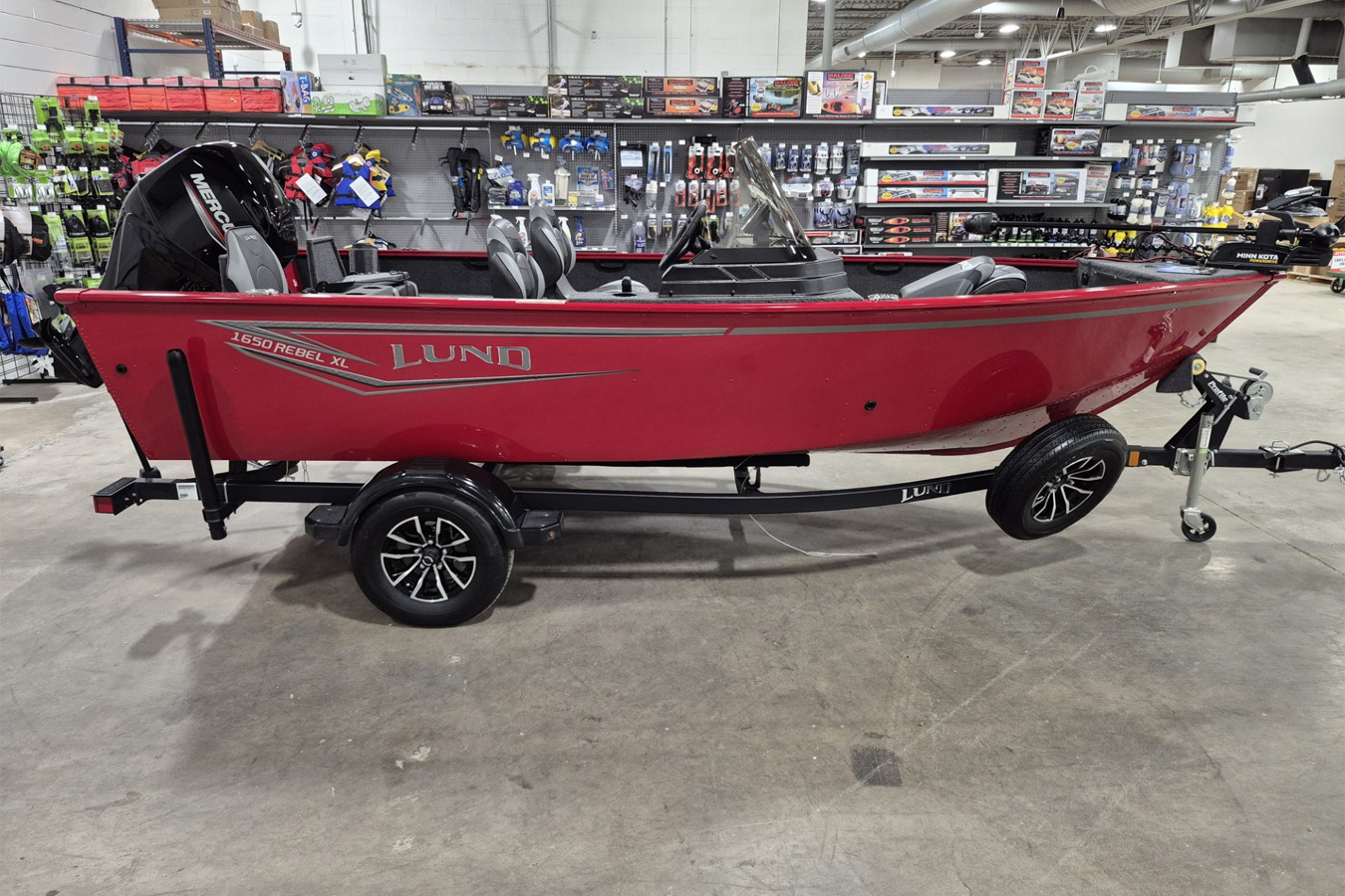 Lund 2026 1650 Rebel XL SS with Mercury 60 ELPT Engine