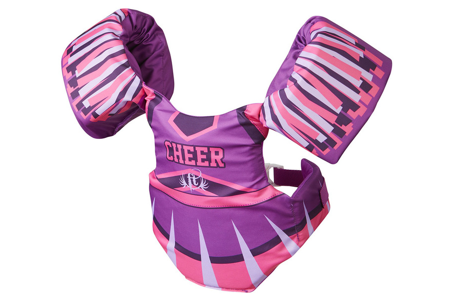 Absolute Outdoor Inc Full Throttle Child Little Dippers Vest-Cheerleader