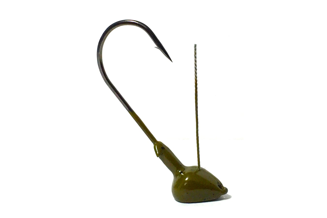 Big Joshy Swimbaits Stand Up Jig 1/8oz 3/0 Hook Green Pumpkin