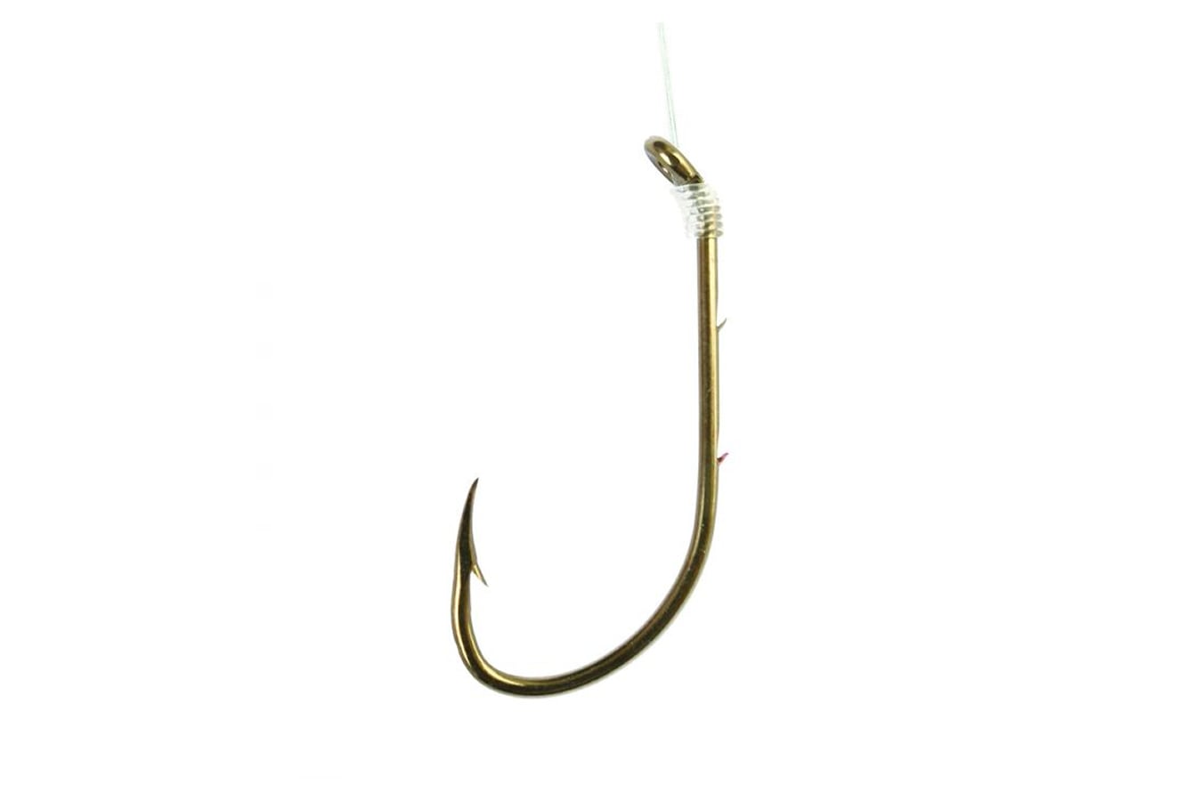 Eagle Claw Bait Holder Snelled Hooks Size 8