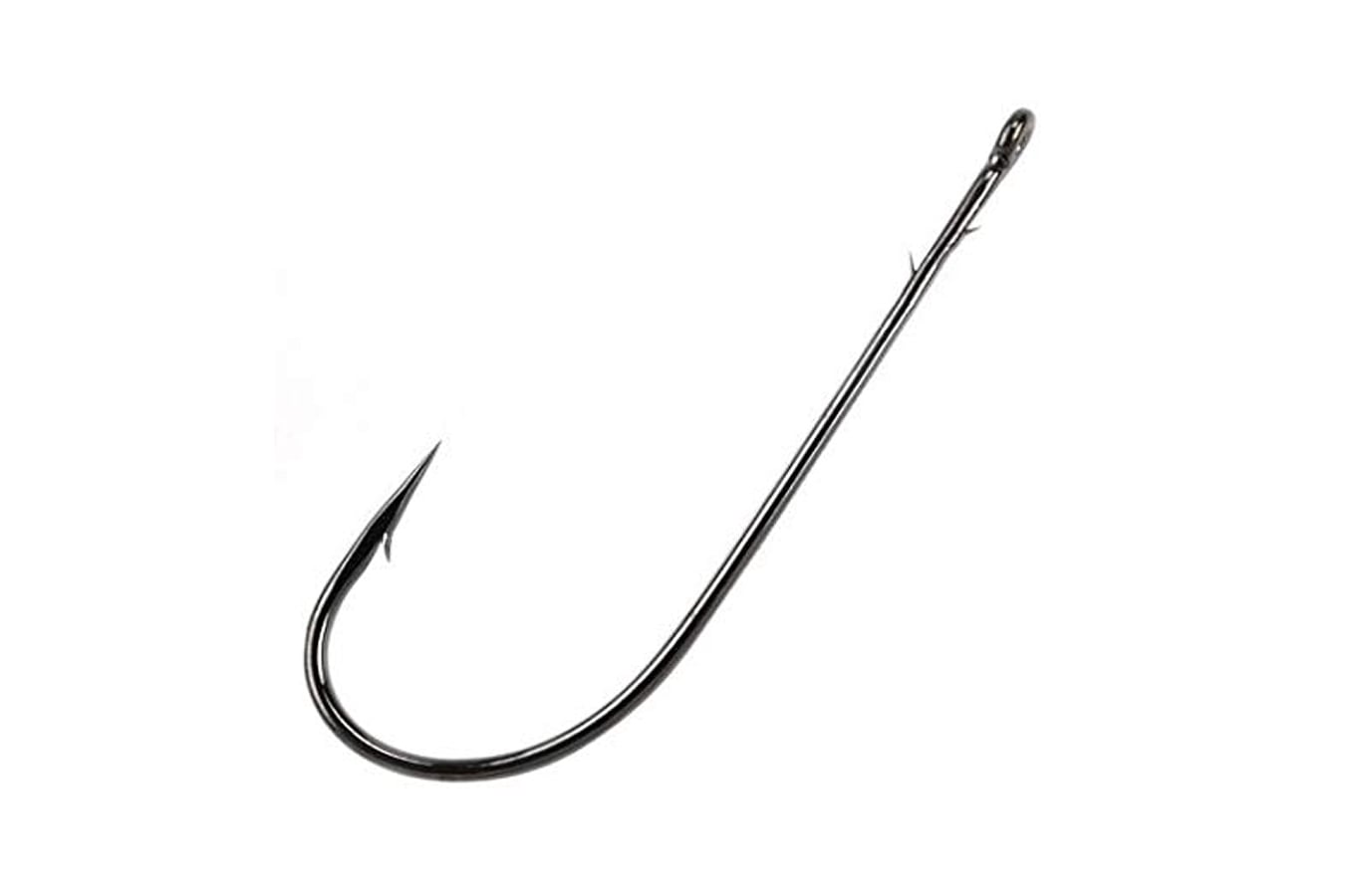 Gamakatsu Worm Hook NSBlack Loose Pack Size 4/0