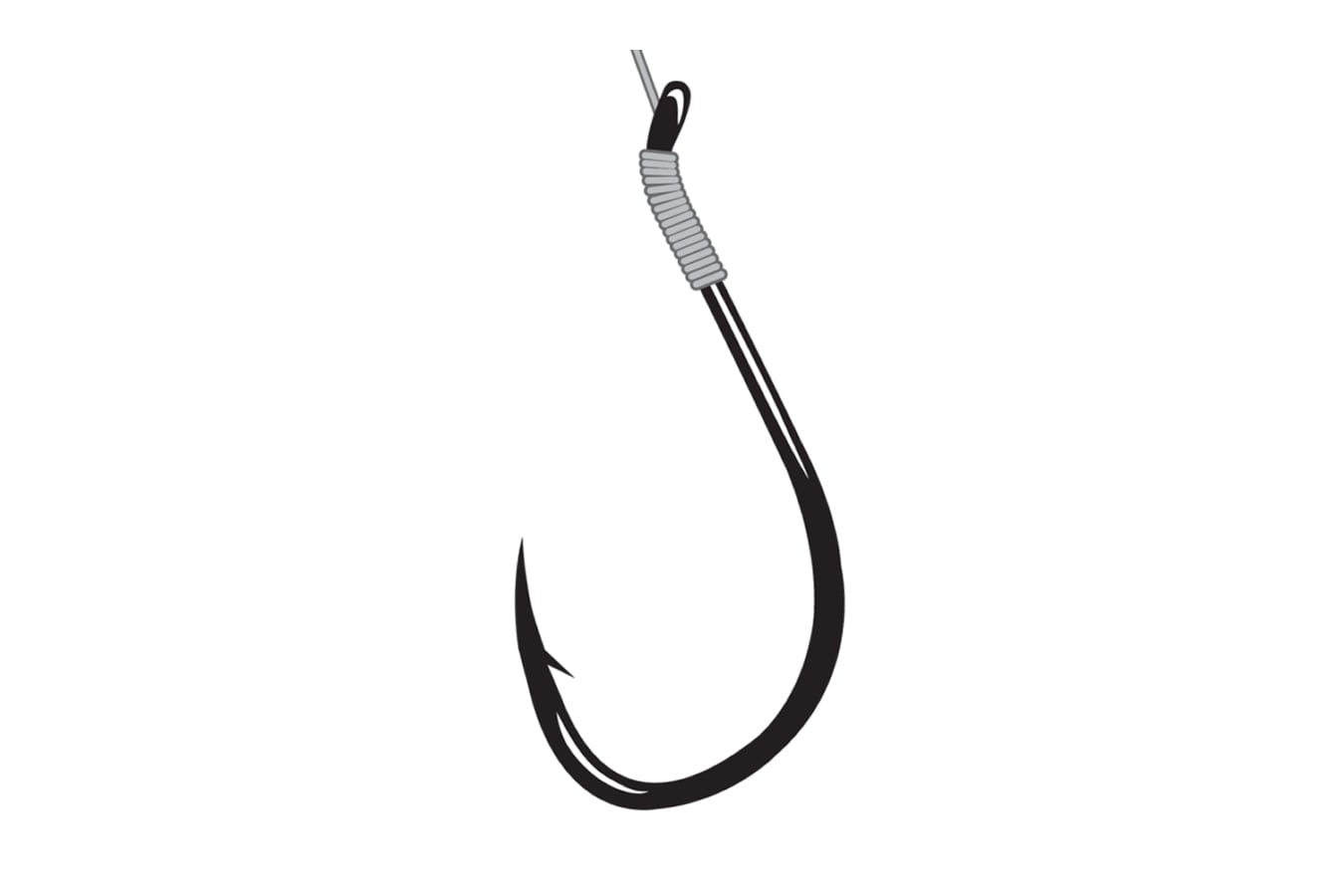 Gamakatsu Catfish Rig NS Black Size 8