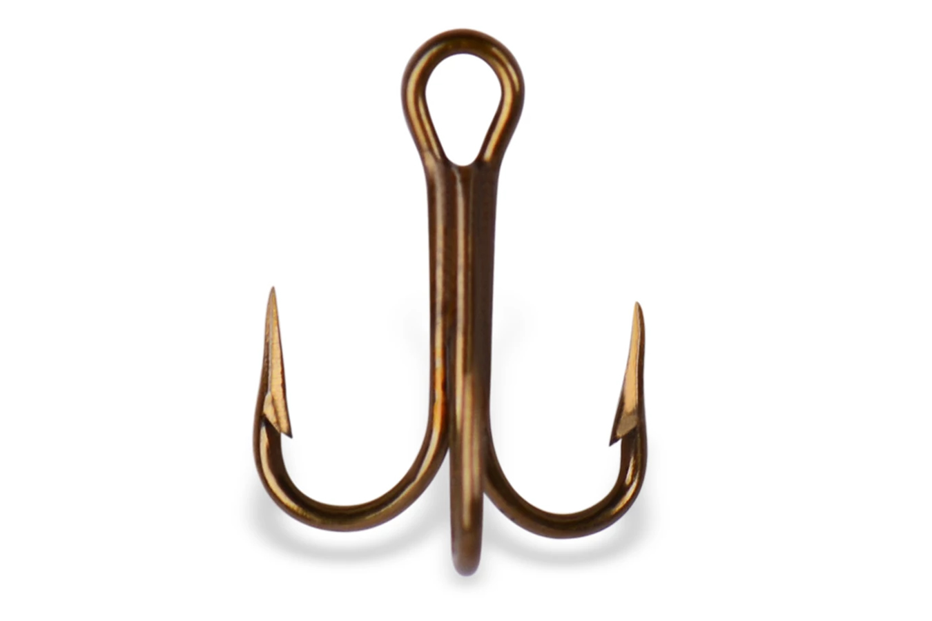 Mustad Treble Hook Bronze 5 PK Size 8