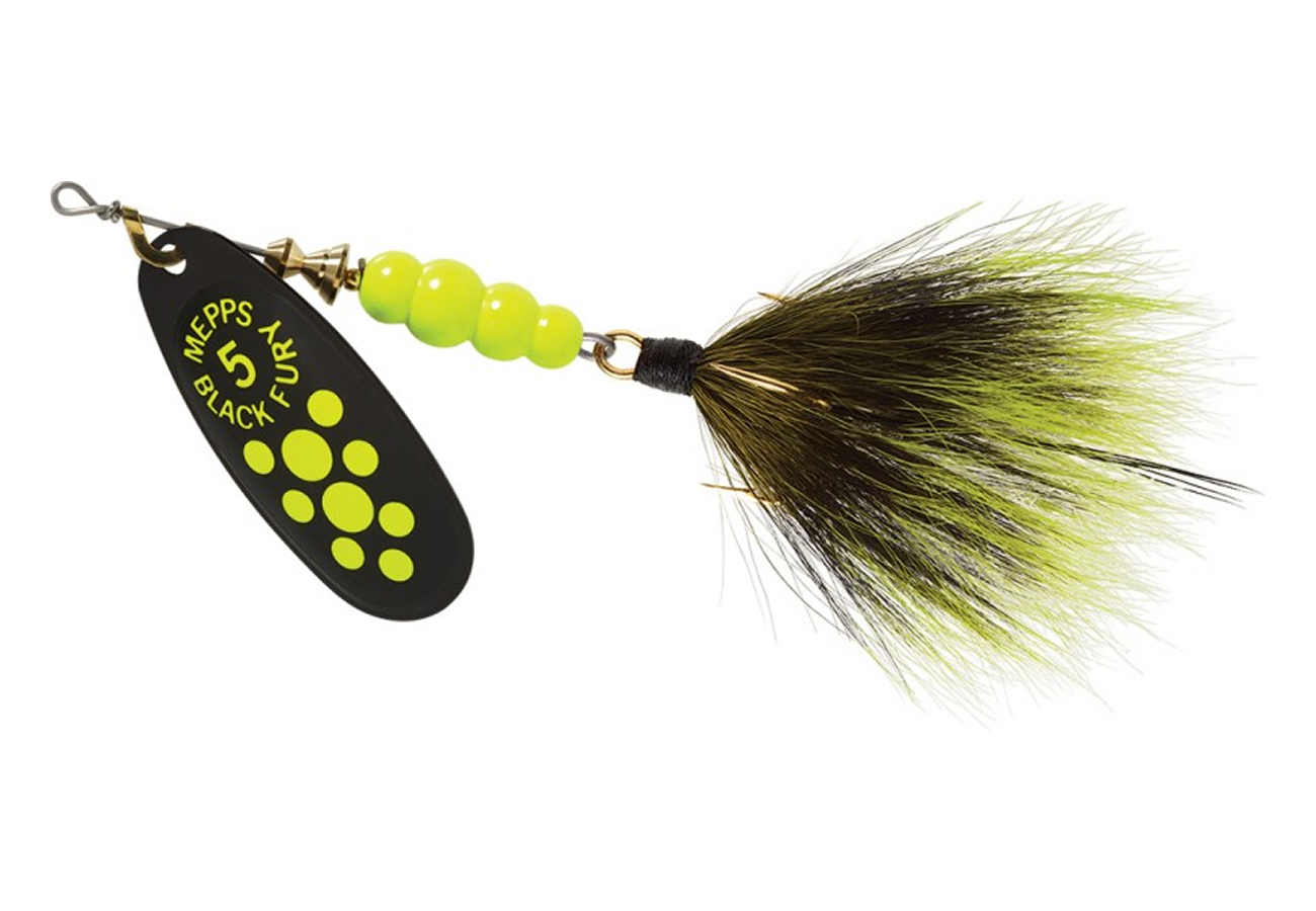 Mepps Black Fury Dressed 1/2oz