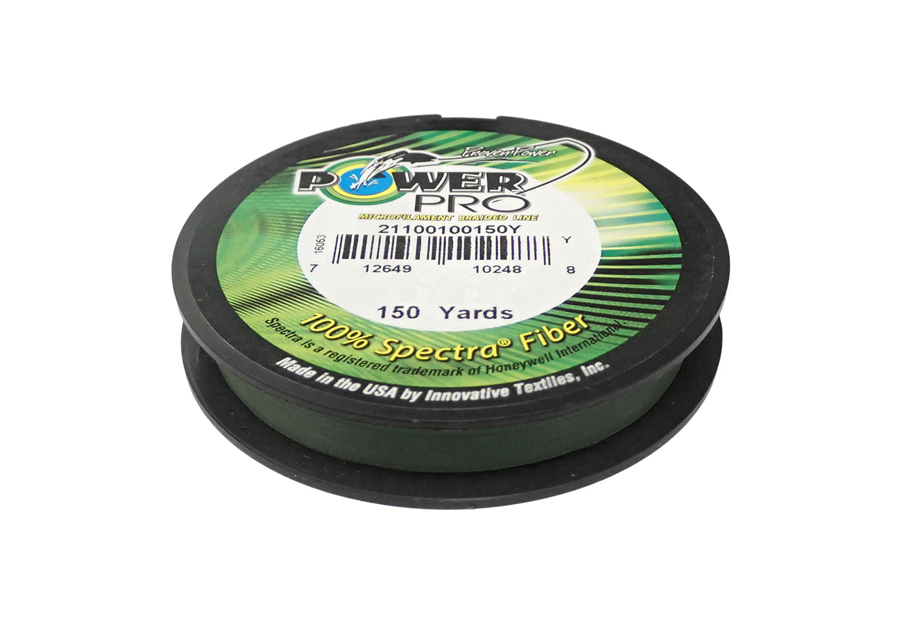 Power Pro Microfilament Braided Line 40lbs 150 Yards Green