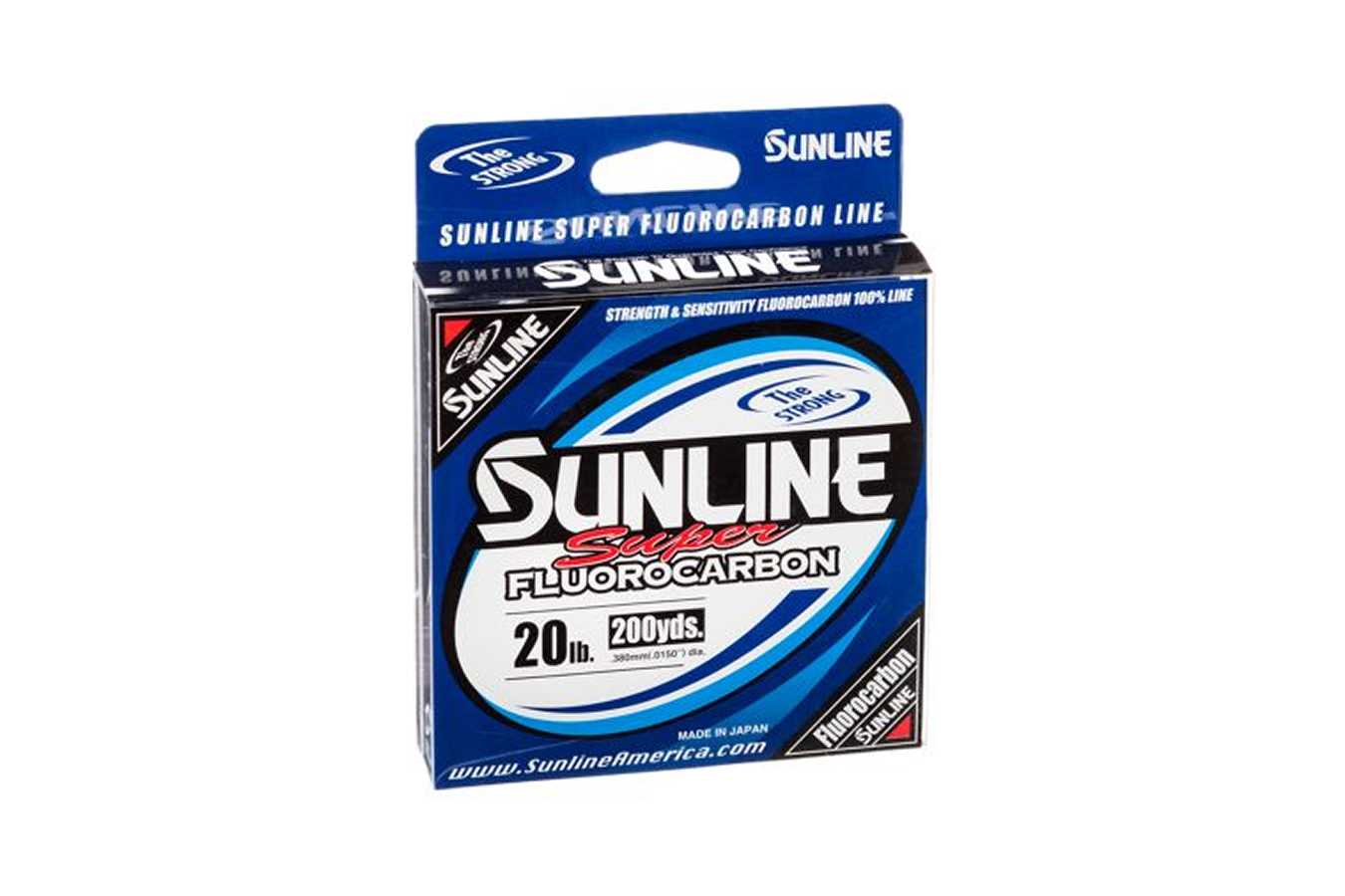 Sunline Super Fluorocarbon 20lbs Clear 200 Yards