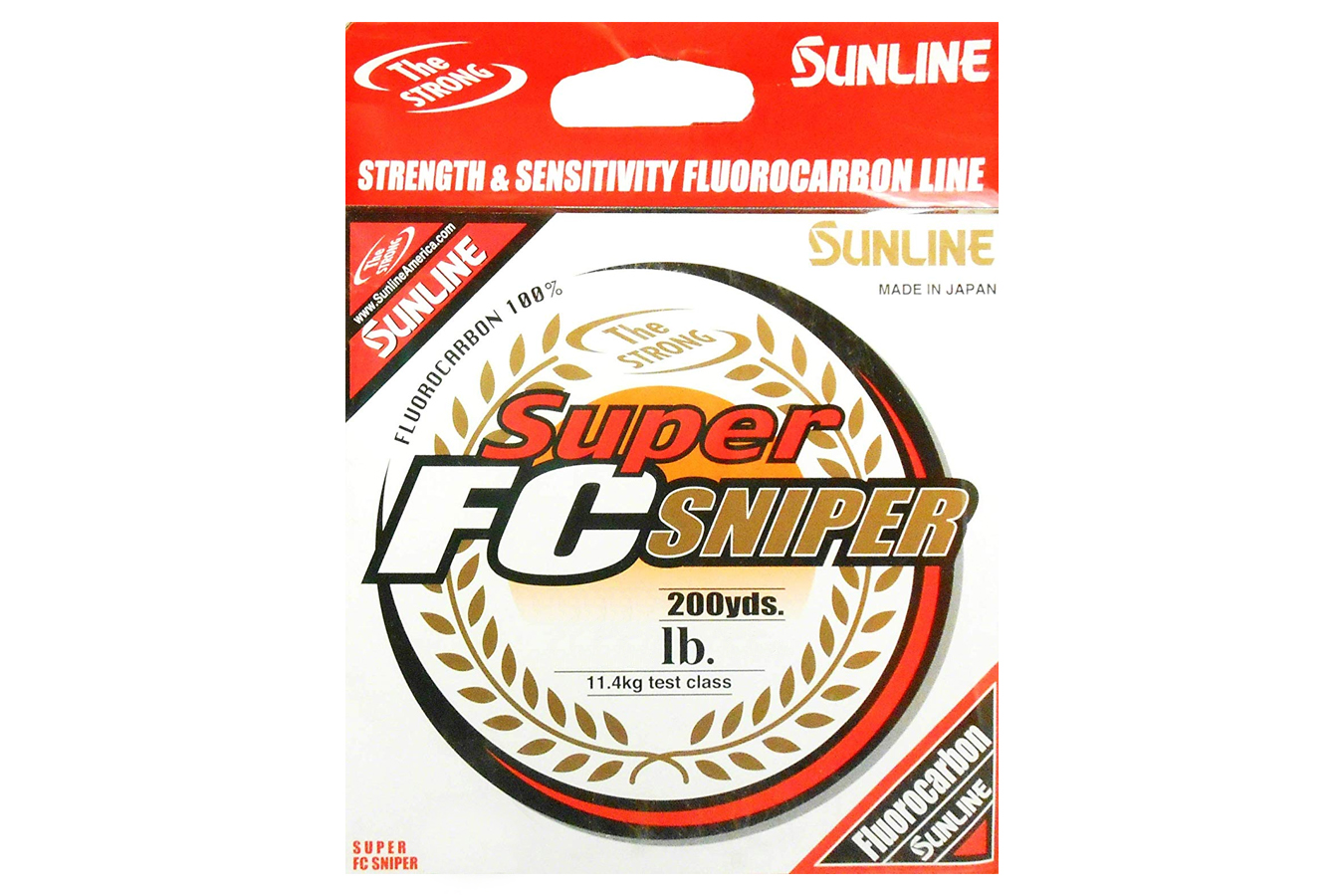 Sunline Super FC Sniper 8lb Clear 200 Yards