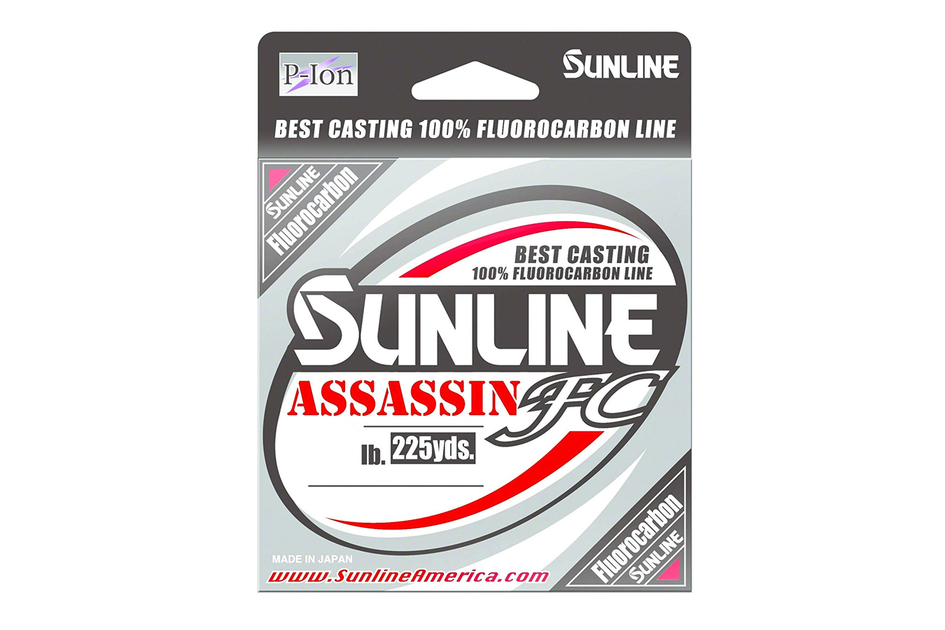 Sunline Assassin FC 12lb Clear 225 Yards