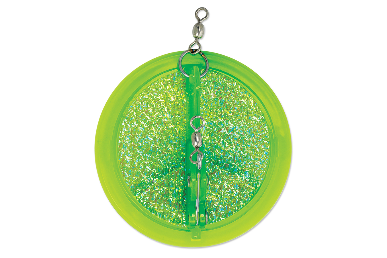 Luhr-jensen 1 Dipsy Diver Fish Candy Chartreuse UV