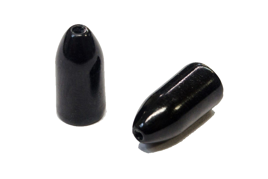 Pur-tungsten Tugsten Bullet Worm Fishing Weights 3/16oz