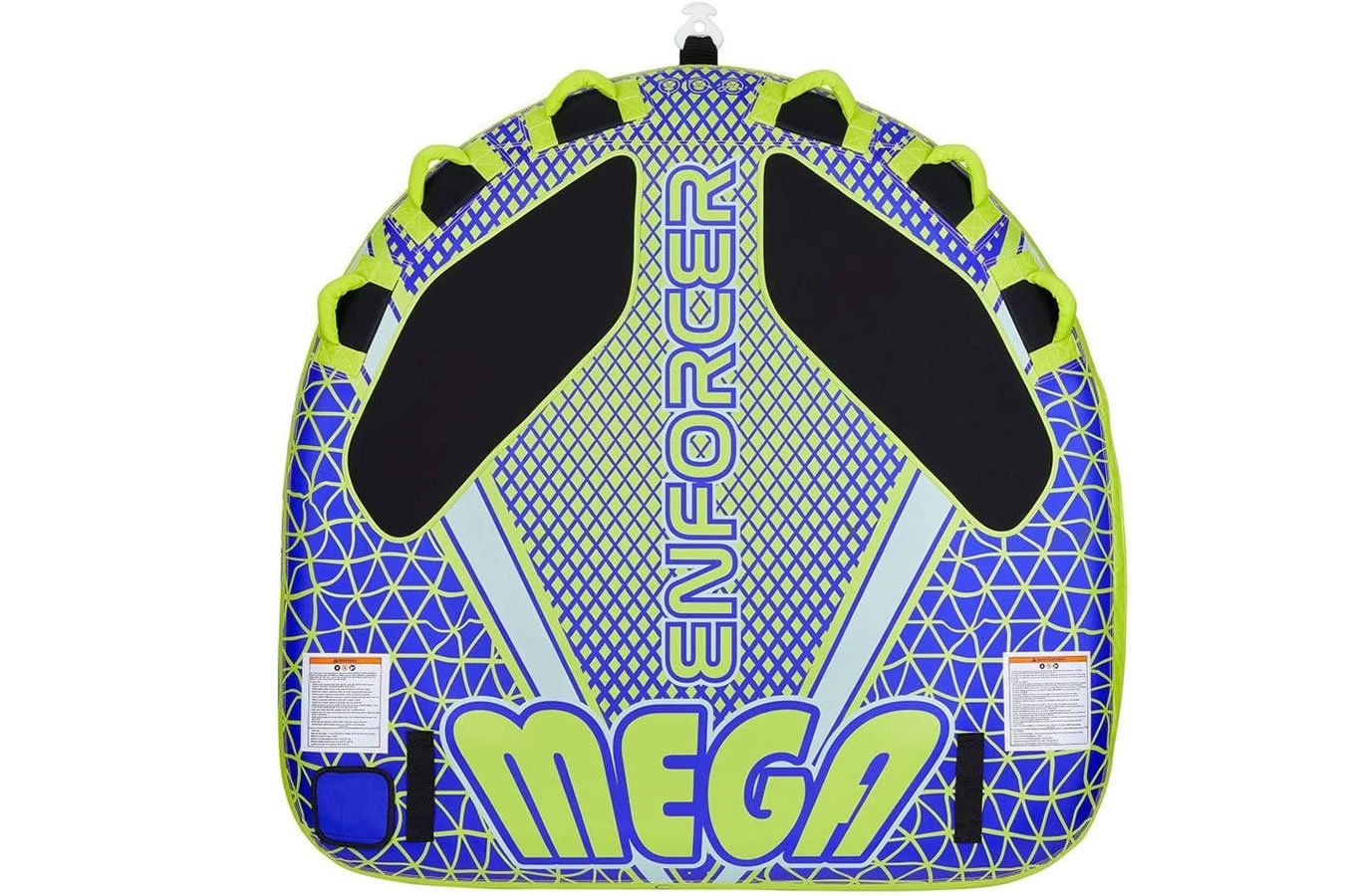 Full Throttle Mega Enforcer Towable Tube 3 Rider Yellow/Blue